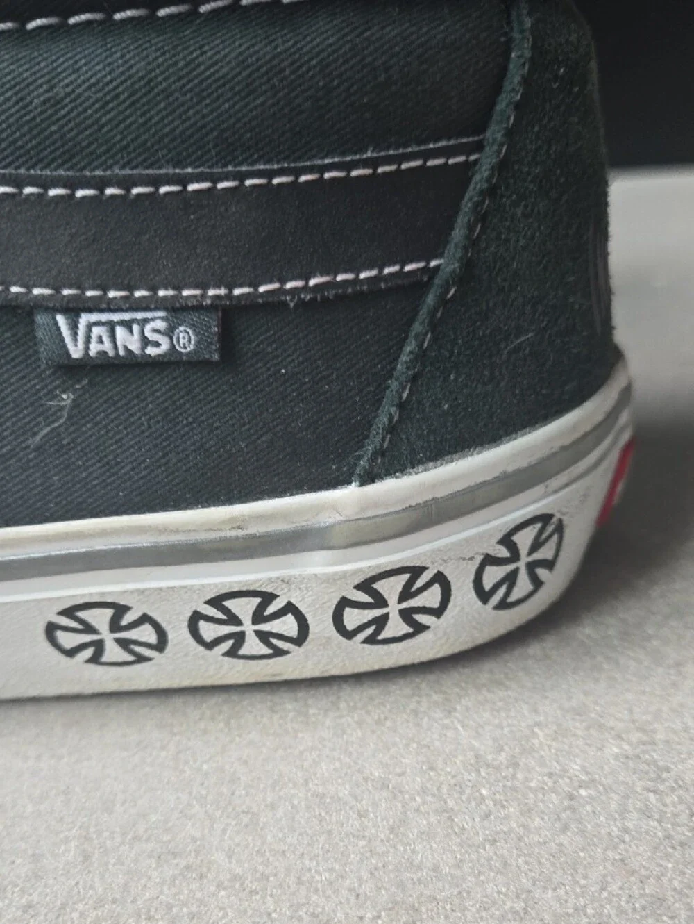Vans top sole skate